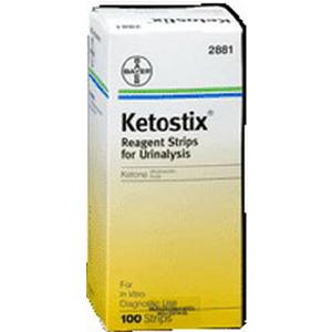 Ketostix&reg; Reagent Test Strip, Urine Ketone, Dip-and-read Test