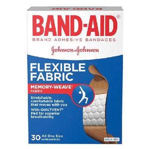Johnson & Johnson Band-Aid&reg; Flexible Fabric Adhesive Bandage