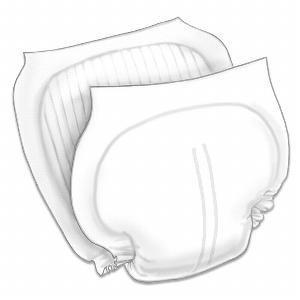 Cardinal Health™ Wings™ Contoured Insert Pad, 14" x 26" Heavy Absorbency - Replaces 686597B20