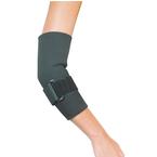 Leader&reg; Neoprene Tennis Elbow with Strap, XL, Black