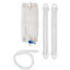 Hollister Urinary Leg Bag Combination Pack Large 32 oz, 11-1/8" L