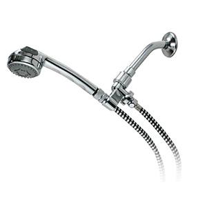 Drive Medical Deluxe Handheld Shower Massager with Three Options, Universal Size, Chrome