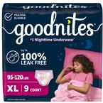 Goodnites Jumbo Pack Youthpant, Girl, Size 6 - REPLACES 6953382