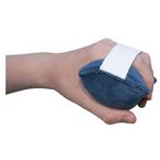 Medline Palm Grip, with Elastic Strap, 2.5" x 4.5" Blue