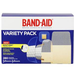Johnson & Johnson Band-Aid&reg; Adhesive Bandages Variety Pack