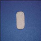 Austin Medical Products Inc Stoma Cover Insert 1" x 2-1/4" Rectangle, Waterproof, Low-profile