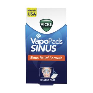 Vicks Vapopads Sinus Relief Formula, 12 Scent Pads