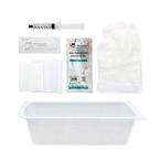 TruAdvance Foley Insertion Tray with 10mL Water Syringe and BZK Swabsticks