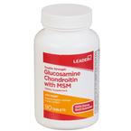 Leader Double Strength Glucosamine Chondroitin With MSM Tablets, 90 ct