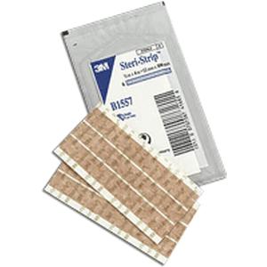 3M Steri-Strip&trade; Blend Tone Skin Closure Strip, Tan, Adhesive 12mm x 100mm