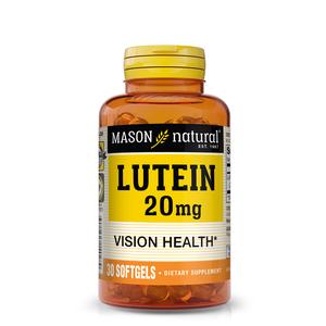 Mason Natural Lutein 20mg Softgels, 30 ct