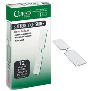 Medline Curad&reg; Adhesive Bandage, Butterfly Closure