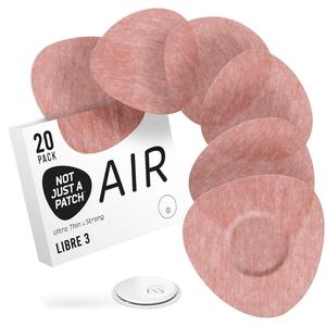 Not Just A Patch Air Patches for Freestyle Libre 3, Brown, 20 ct