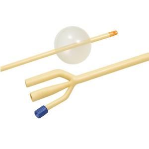 Bardex&reg; Lubricath&reg; 3-Way Foley Catheter, Hydrogel Coated, 2 Staggered Eye, 18Fr 30cc Balloon Capacity