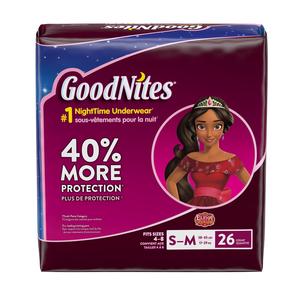 GoodNites Bedtime Bedwetting Underwear for Girls, L-XL, 20 Ct. (Packaging May Vary) - MANUFACTURER DISCONTINUED