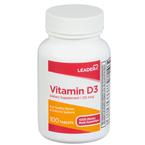 Leader Vitamin D, 5000 IU Tablets, 100 ct
