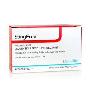 Derma-Rite Stingfree Skin Prep Wipes