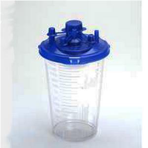 Cardinal Health&trade; Suction Canister 1200cc with Locking Lid