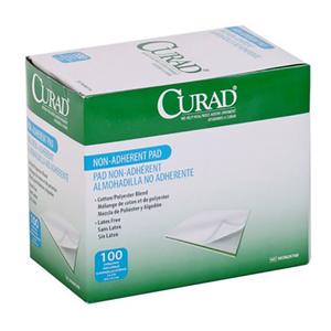 Curad&reg; Non-Stick Pad, 2" x 3"