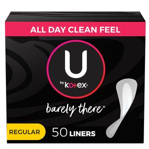 Kimberly Clark U by Kotex&reg; Barely There&reg; Super Premium Panty Liner