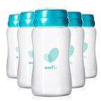 Evenflo Advanced Breast Milk Collection Bottles, 5 oz., 6-Pack
