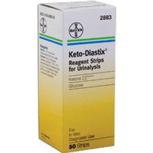 Keto-Diastix&reg; Reagent Test Strip, Glucose and Ketone