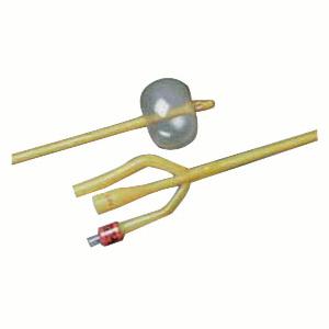 Bardex&reg; Lubricath&reg; 3-Way Foley Catheter, Hydrogel Coated, 2 Staggered Eye, 16Fr 30cc Balloon Capacity