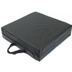 DMI Deluxe Seat Lift Cushion 16" x 16" x 4" Black, Leatherette
