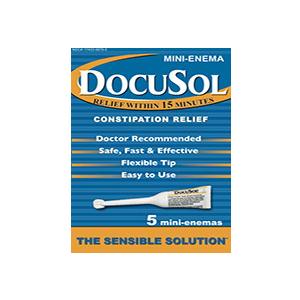 Alliance Labs DocuSol&reg; Constipation Relief Mini Enemas 5 Count